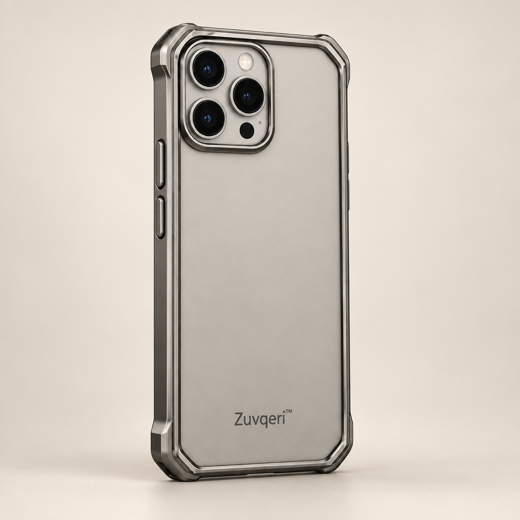 Zuvqeri™ Metal-Frame Phone Case image 01